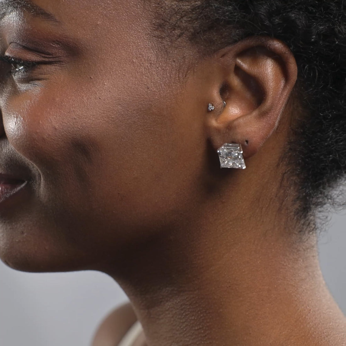 Mystique Giza Lab Grown Diamond Statement Earrings