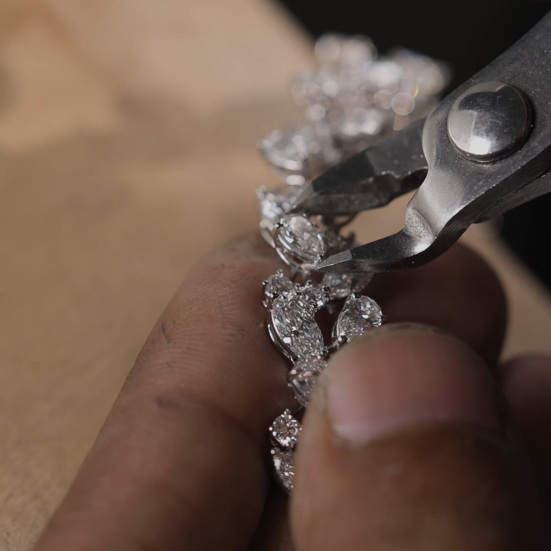 Luxury Mixed Shape Lab Diamond Necklace for Women