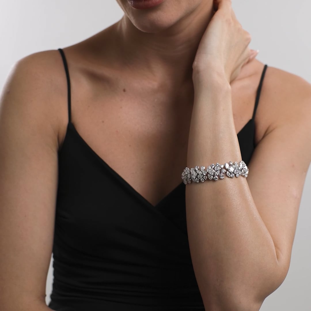 Mumbai Mosaic Multi-Shape Lab Grown Diamond Bracelet