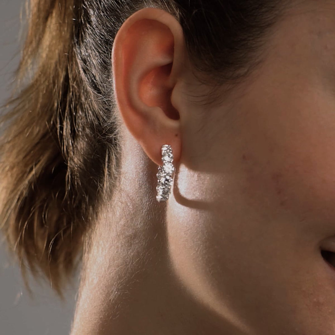 Celestia Diamond Inside-Out Hoop Earrings