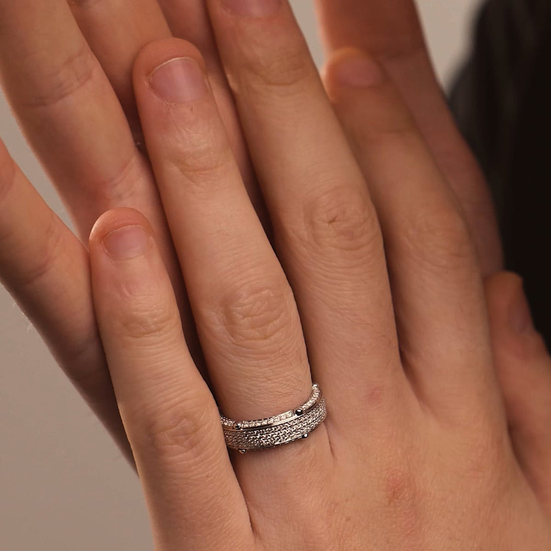 Full Eternity Round Diamond Lab Grown Band