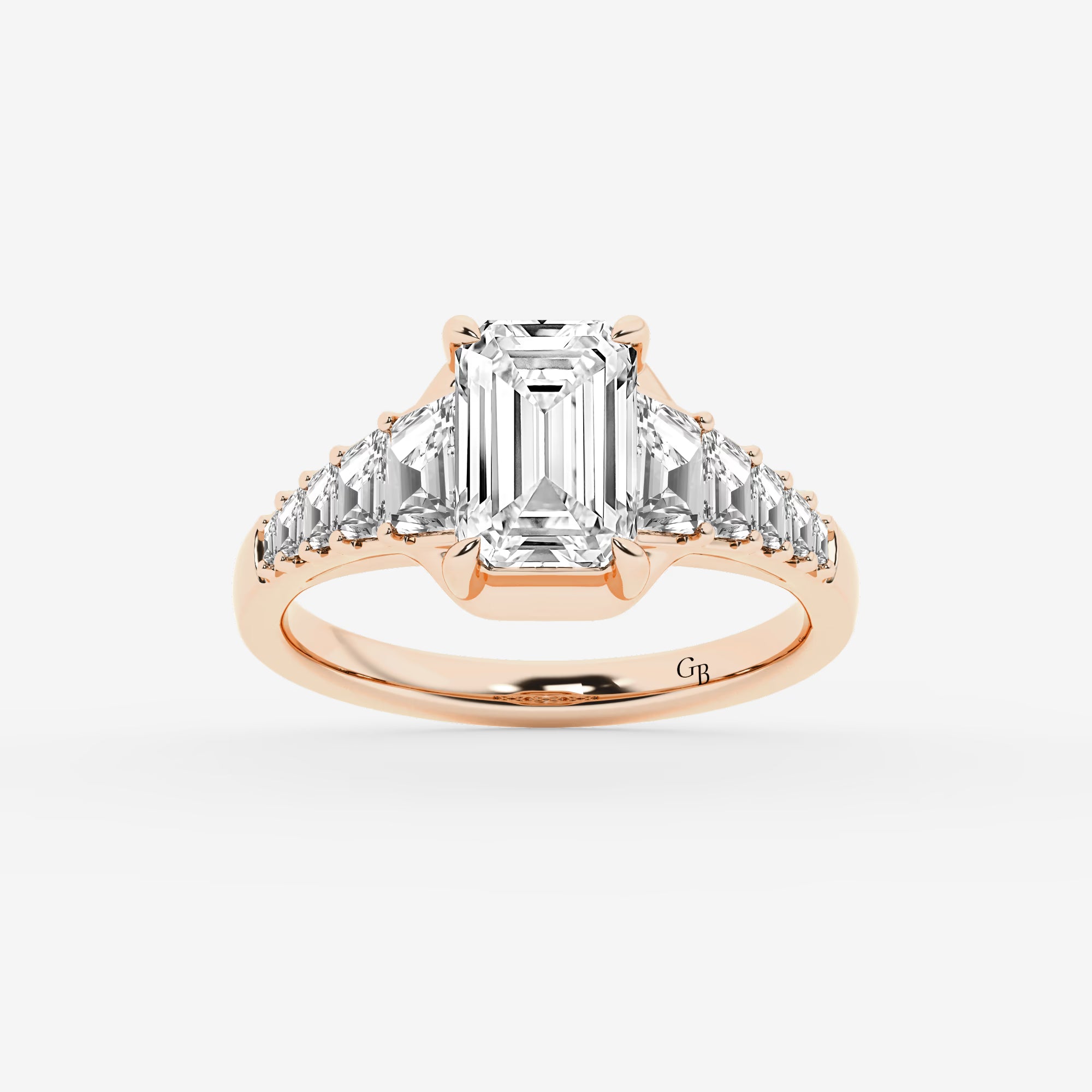 merald Cut Engagement Ring