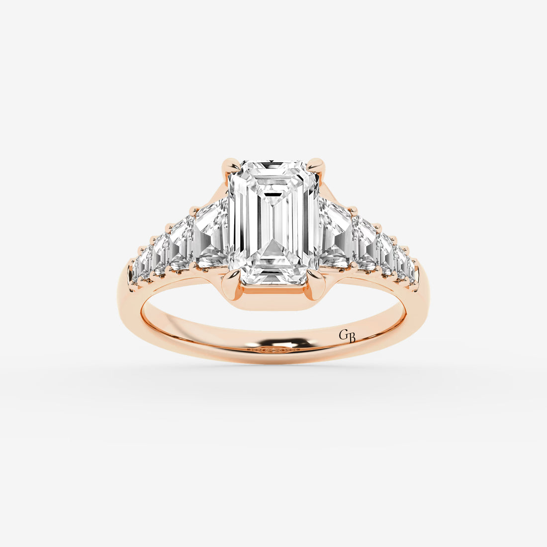 merald Cut Engagement Ring