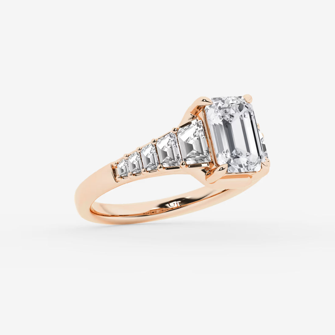 merald Cut Engagement Ring