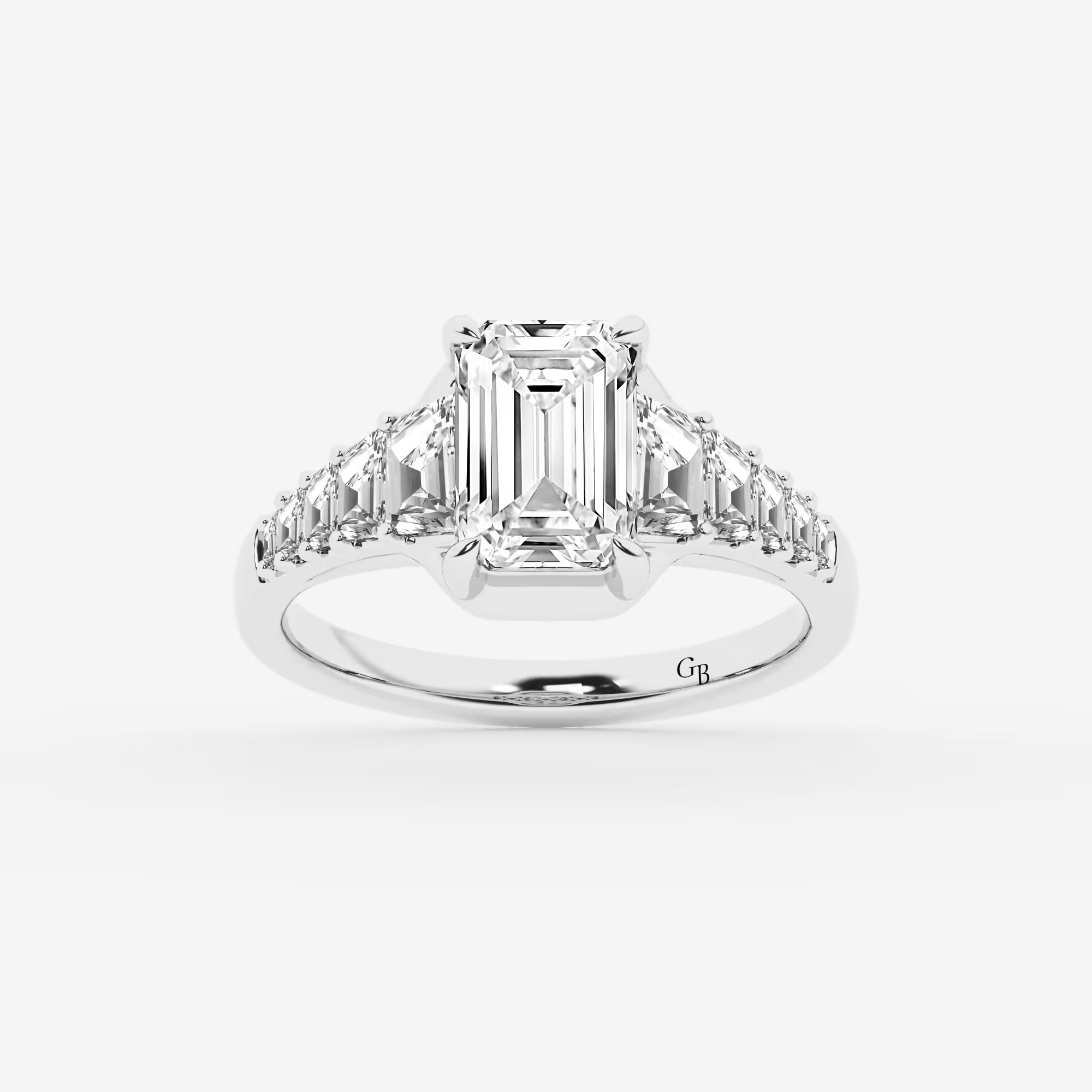 merald Cut Engagement Ring