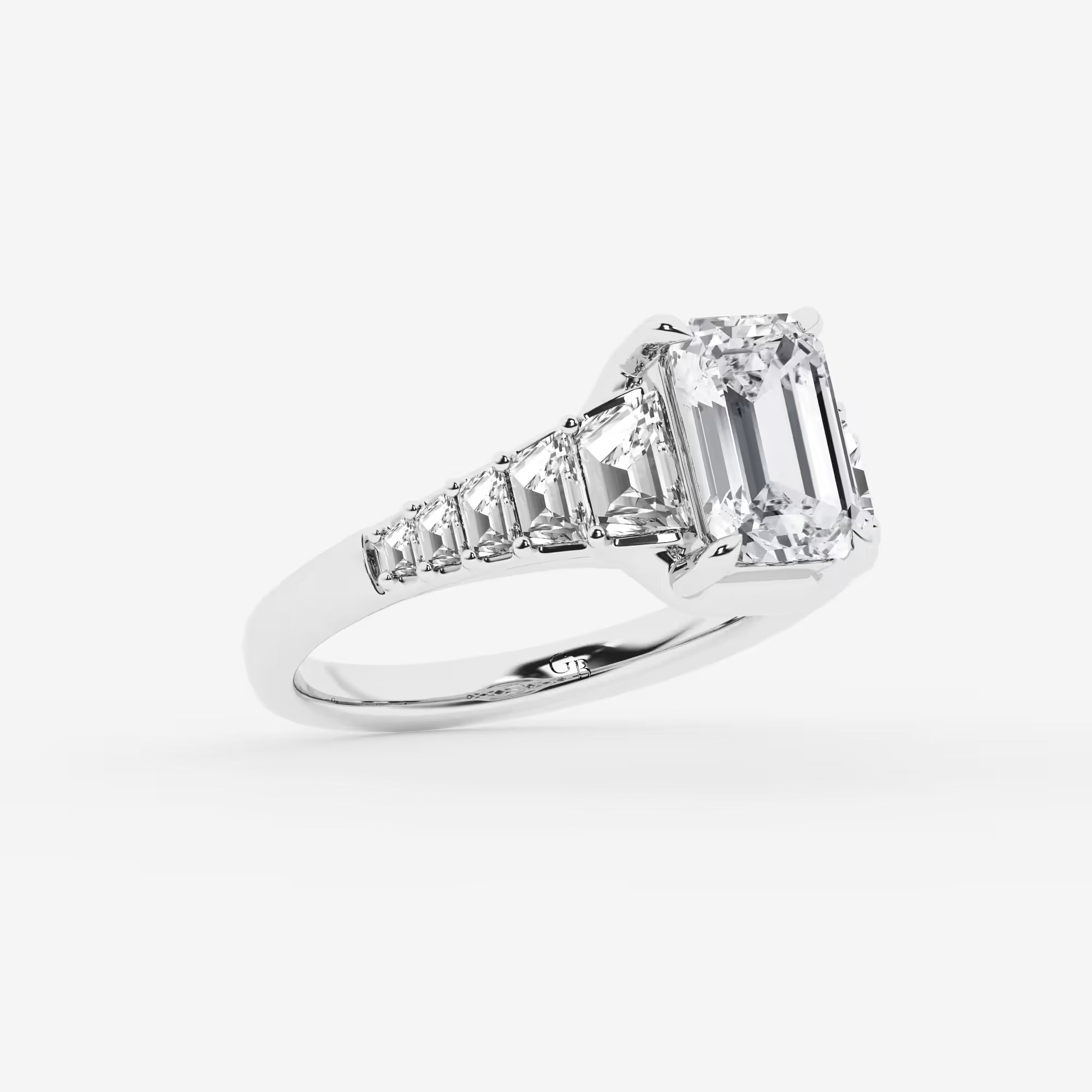 merald Cut Engagement Ring