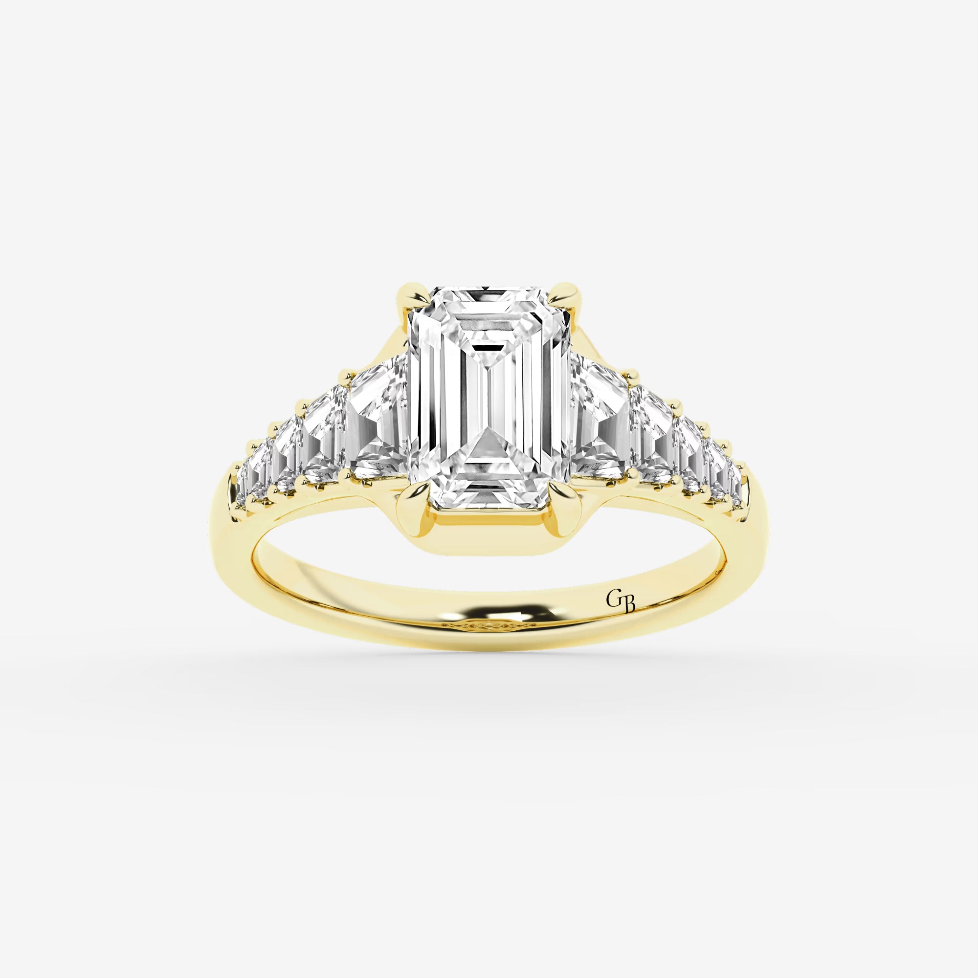 merald Cut Engagement Ring