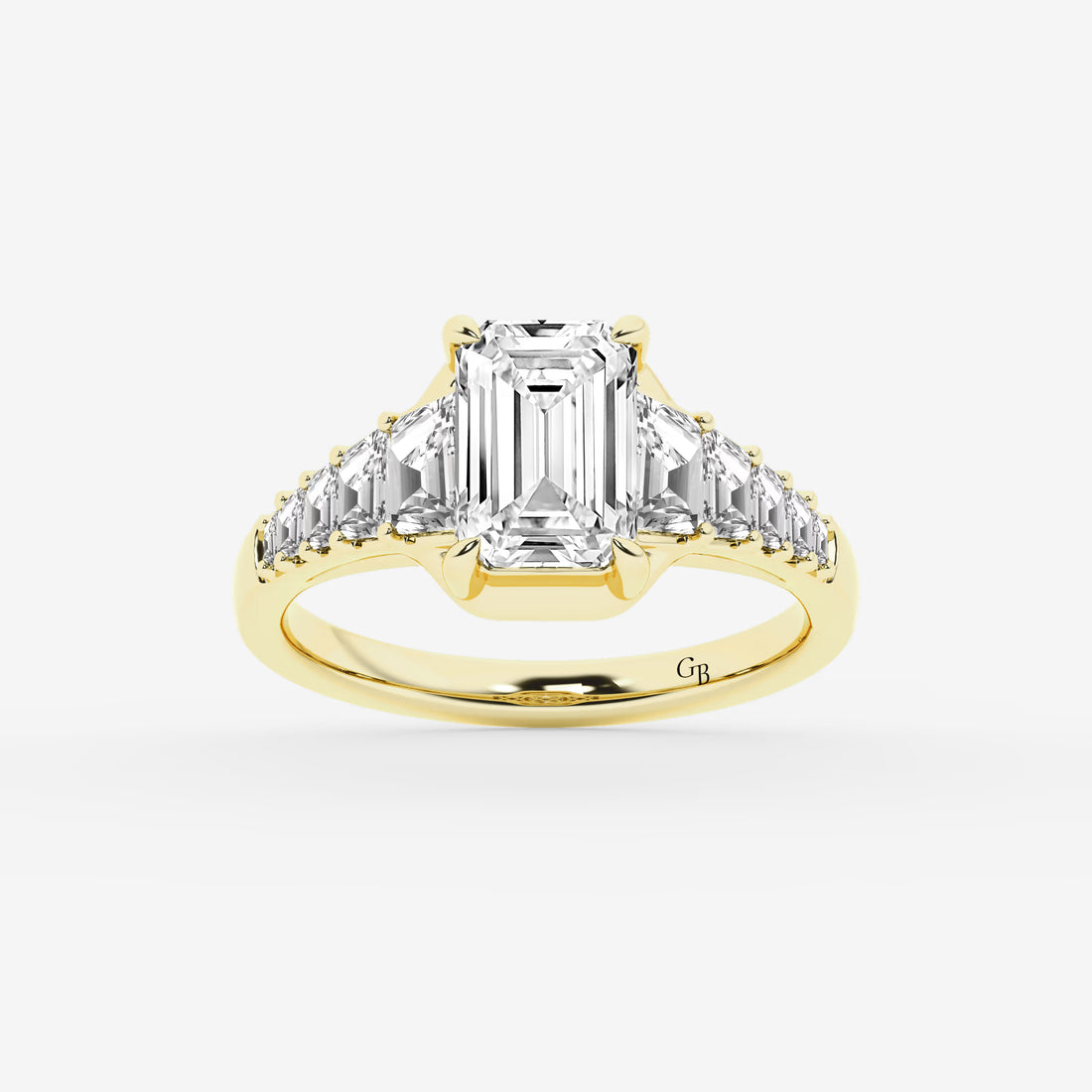 merald Cut Engagement Ring