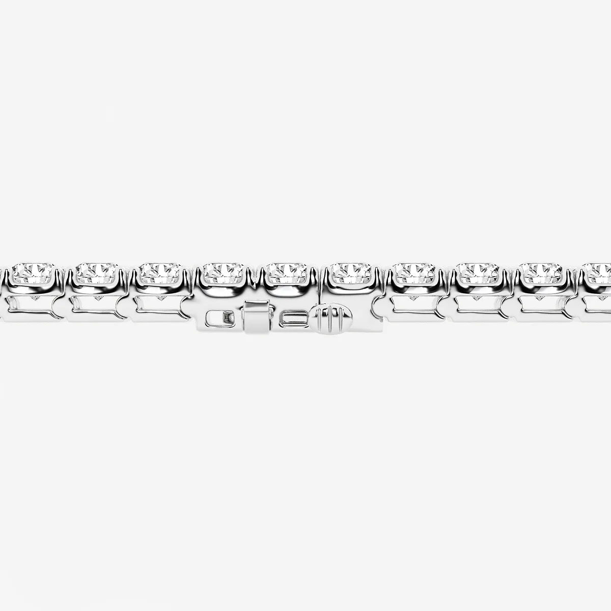 Eterna Shine Round Lab Grown Diamond Four-Prong Tennis Bracelet