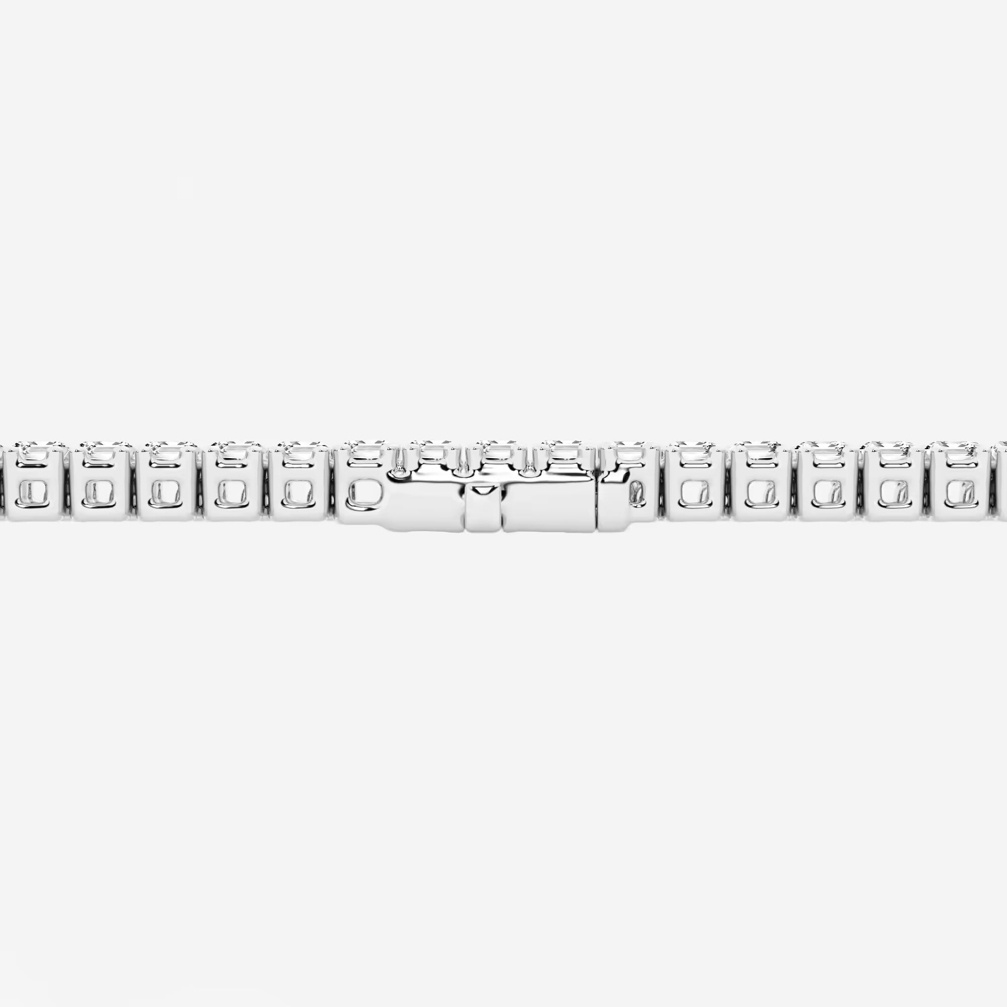 Elvaria Emerald Lab Grown Diamond Classic Tennis Bracelet