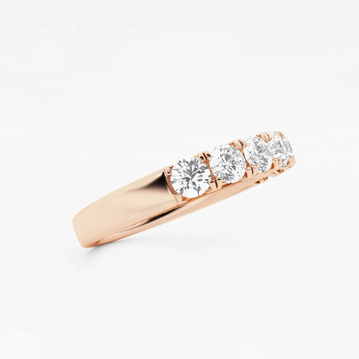 Eterna Luxe Round Lab-Grown Diamond Seven-Stone Anniversary Band