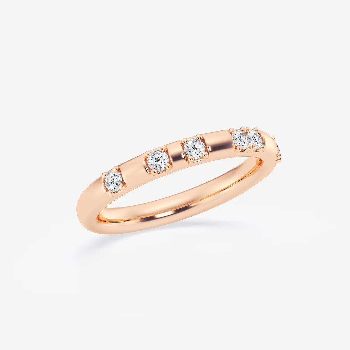 Contoura Luxe Round Lab-Grown Diamond High Comfort Fit Wedding Band