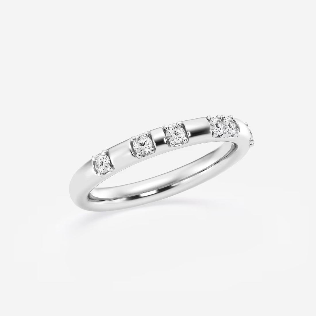 Contoura Luxe Round Lab-Grown Diamond High Comfort Fit Wedding Band