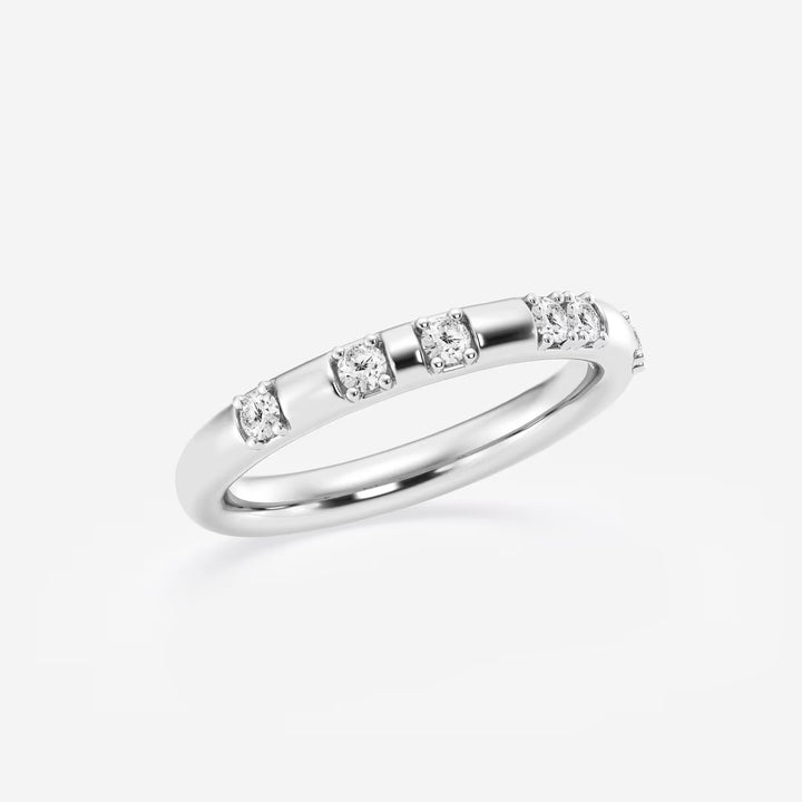 Contoura Luxe Round Lab-Grown Diamond High Comfort Fit Wedding Band