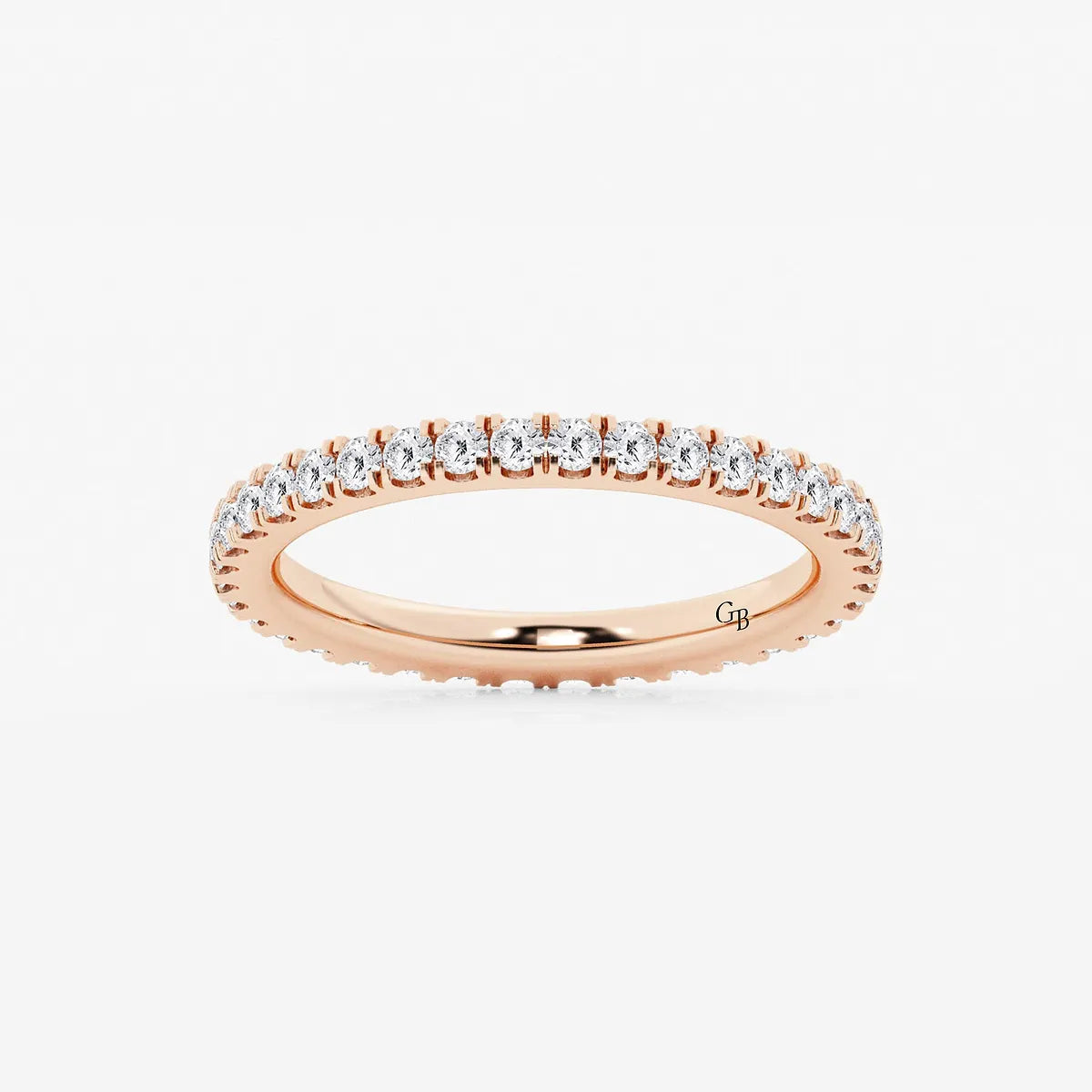 Eterna Grace Round Lab-Grown Diamond Classic Wedding Band