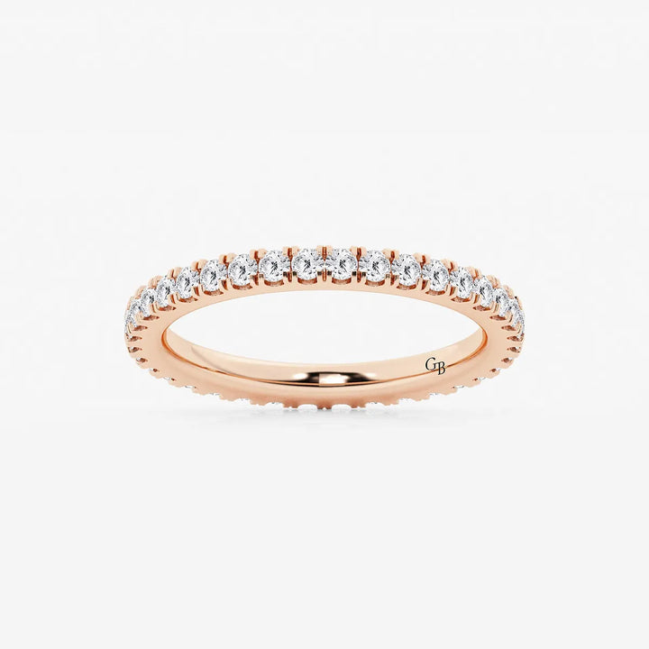 Eterna Grace Round Lab-Grown Diamond Classic Wedding Band