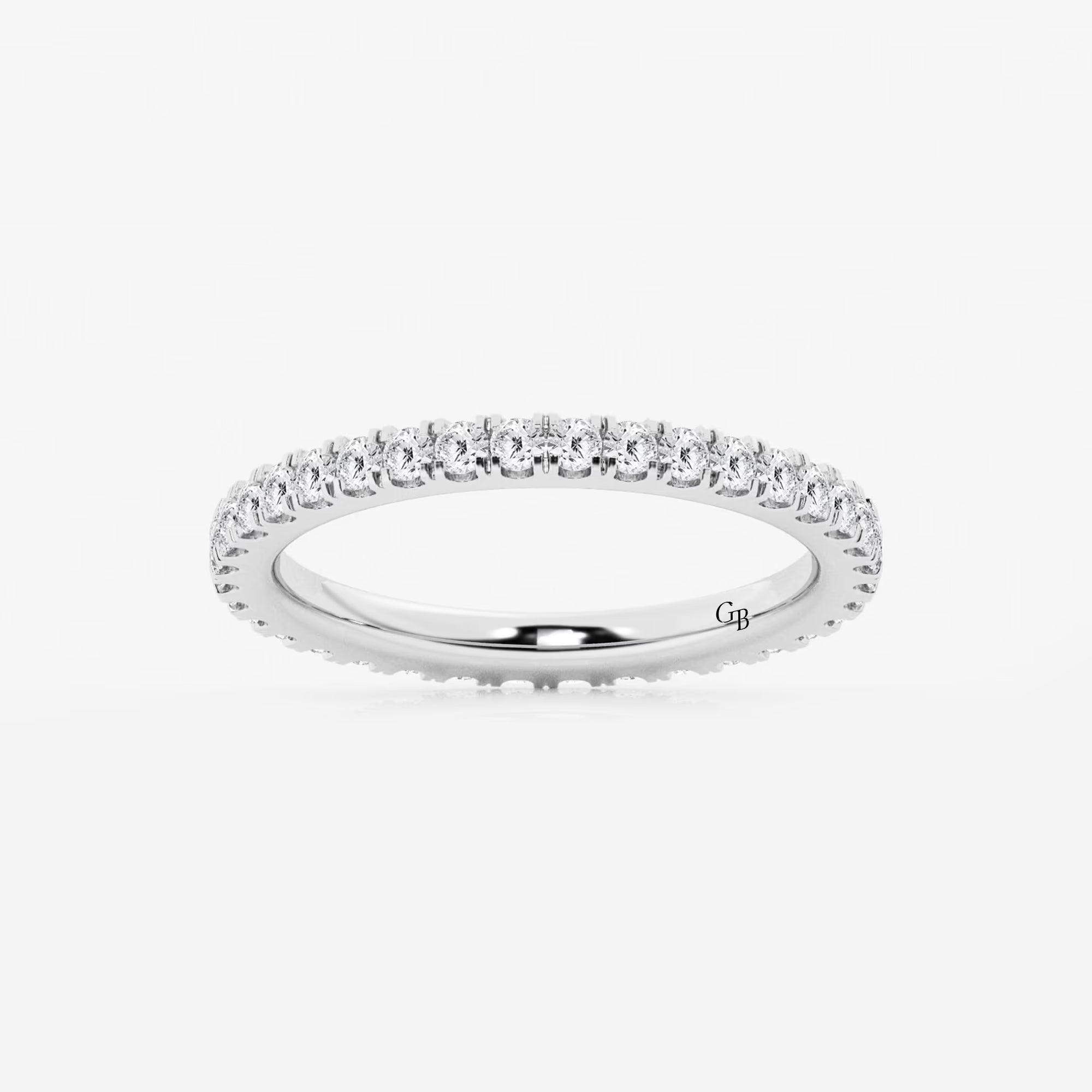 Eterna Grace Round Lab-Grown Diamond Classic Wedding Band