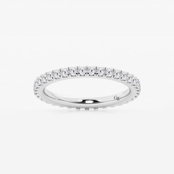 Eterna Grace Round Lab-Grown Diamond Classic Wedding Band