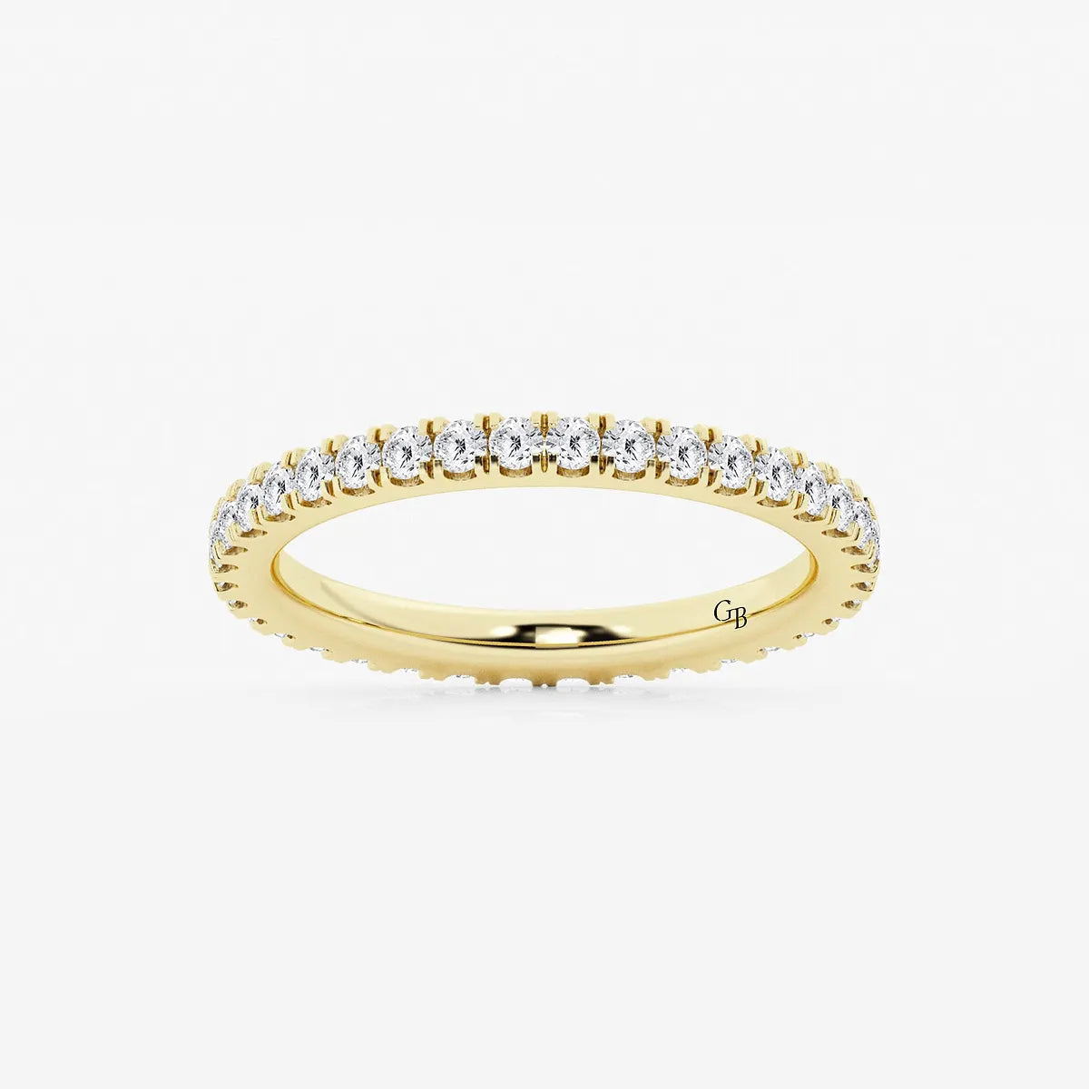 Eterna Grace Round Lab-Grown Diamond Classic Wedding Band