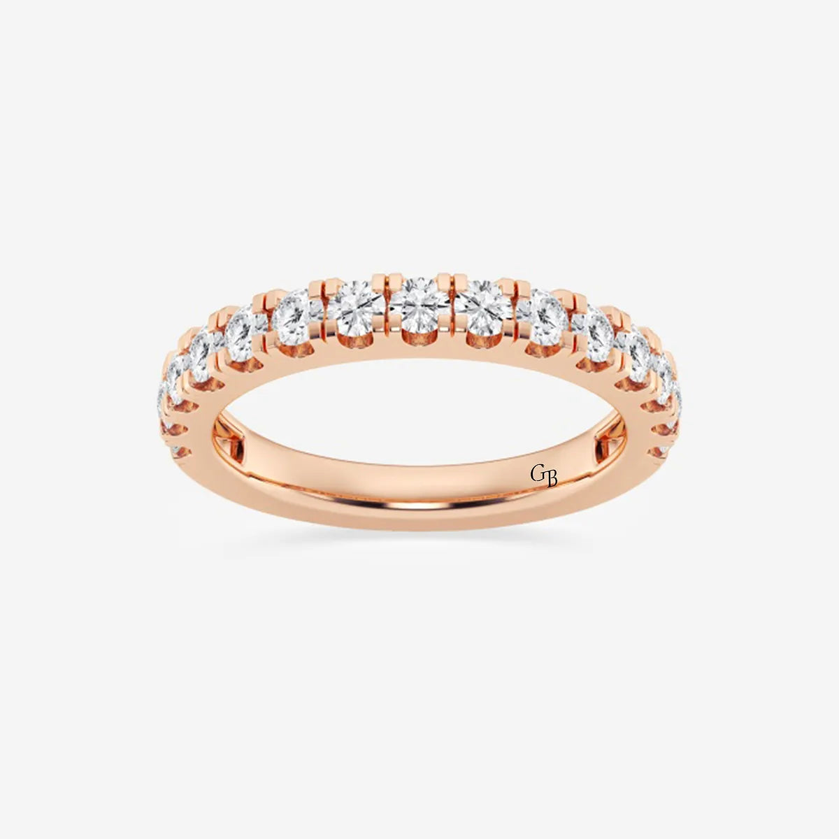 Splitelle Grace Round Lab-Grown Diamond Split Prong Wedding Band
