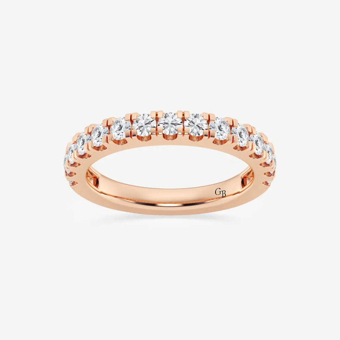 Splitelle Grace Round Lab-Grown Diamond Split Prong Wedding Band