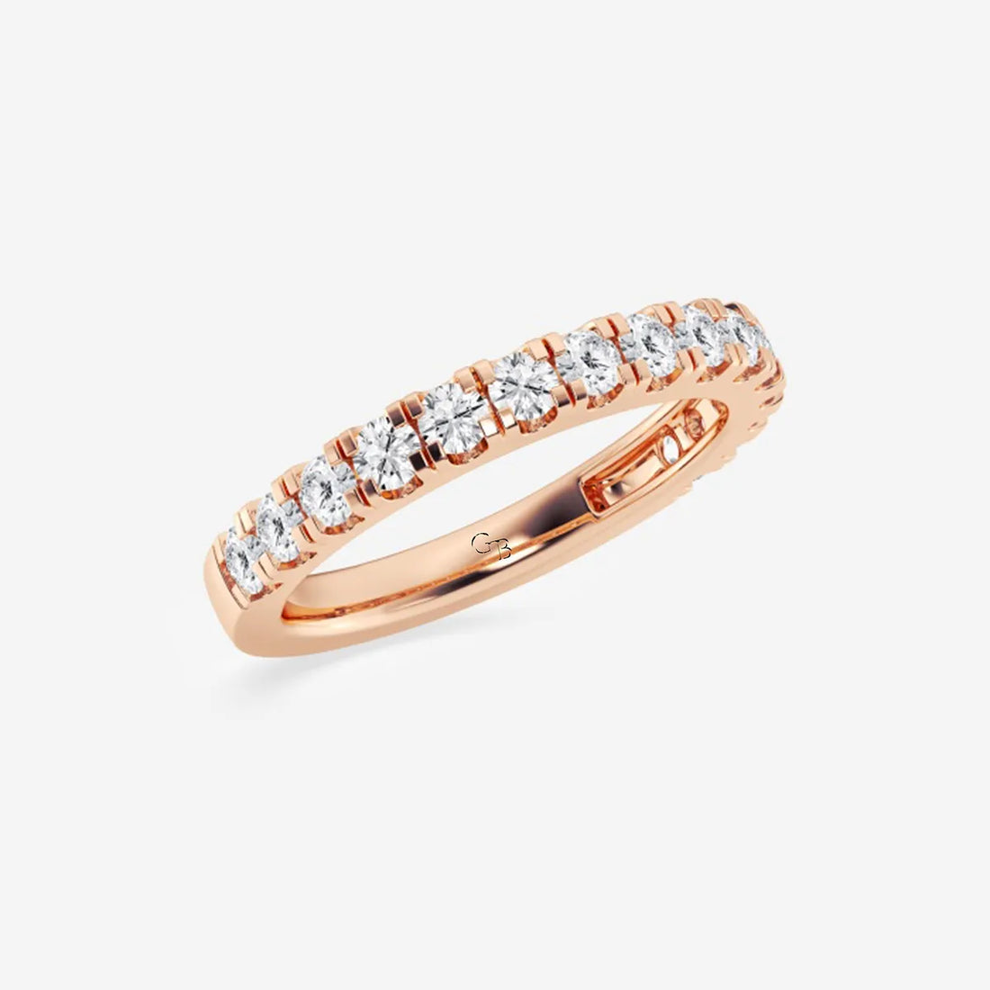 Splitelle Grace Round Lab-Grown Diamond Split Prong Wedding Band