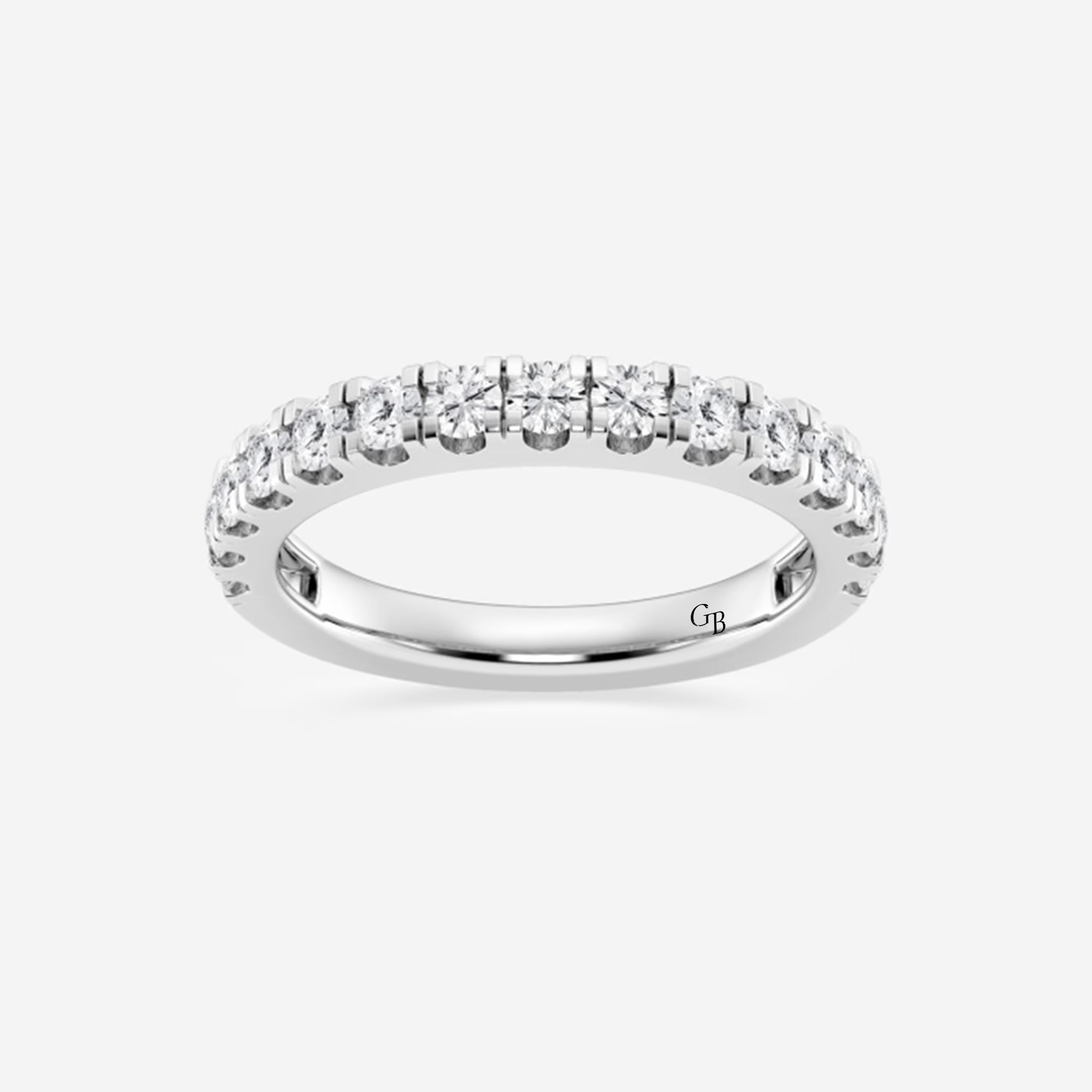 Splitelle Grace Round Lab-Grown Diamond Split Prong Wedding Band
