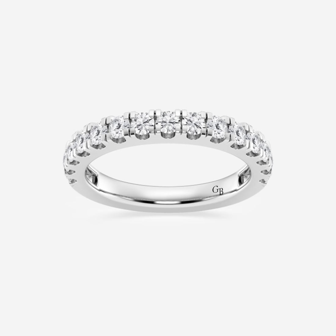 Splitelle Grace Round Lab-Grown Diamond Split Prong Wedding Band