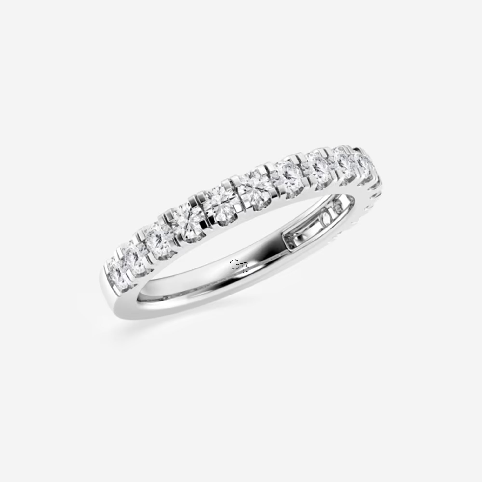 Splitelle Grace Round Lab-Grown Diamond Split Prong Wedding Band