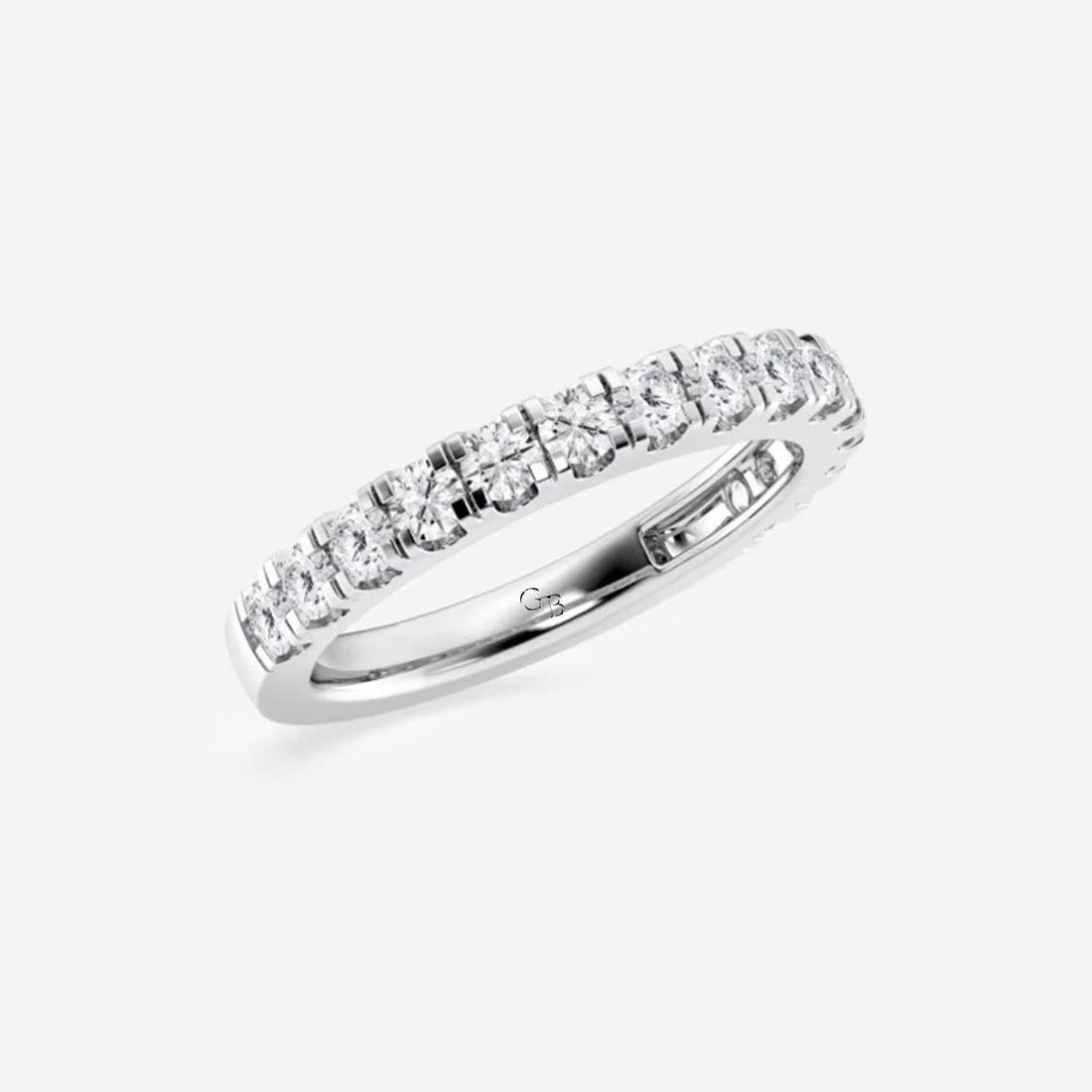 Splitelle Grace Round Lab-Grown Diamond Split Prong Wedding Band