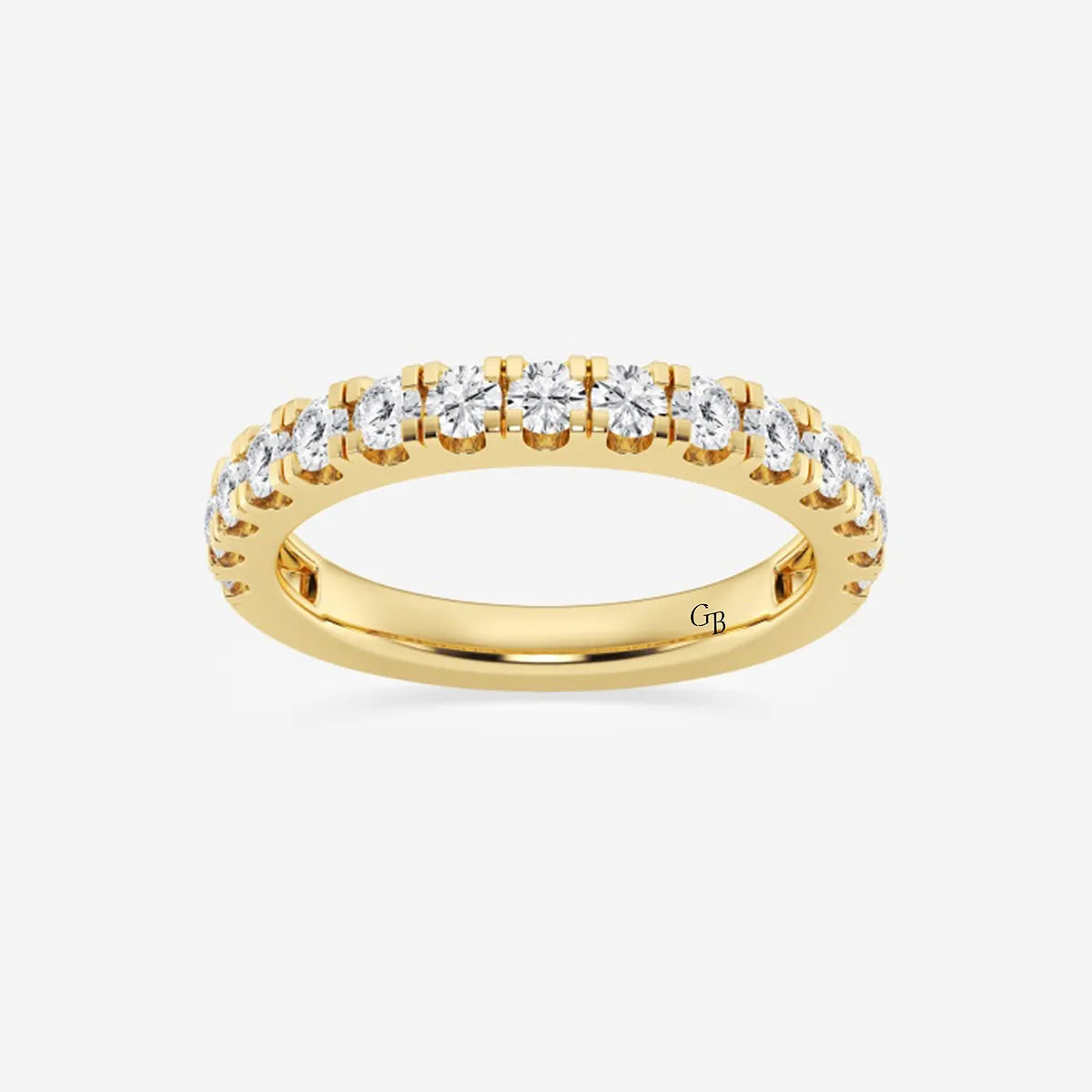 Splitelle Grace Round Lab-Grown Diamond Split Prong Wedding Band