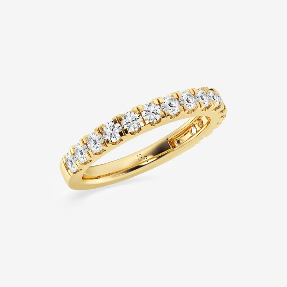 Splitelle Grace Round Lab-Grown Diamond Split Prong Wedding Band