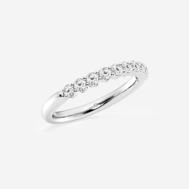 Eterna Classic Round Lab-Grown Diamond Prong Set Wedding Band