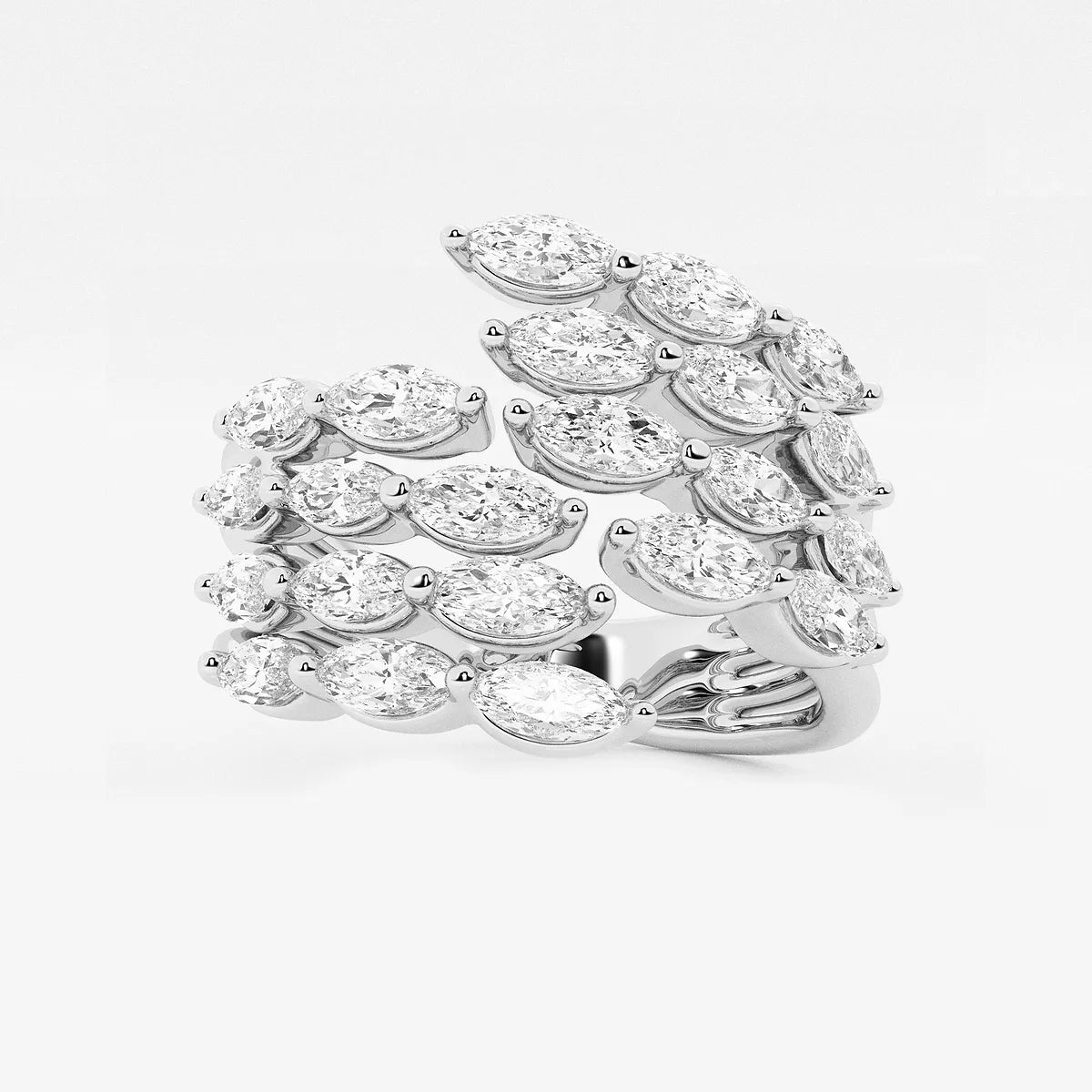Veloura Marquise Lab-Grown Diamond East-West Open Band