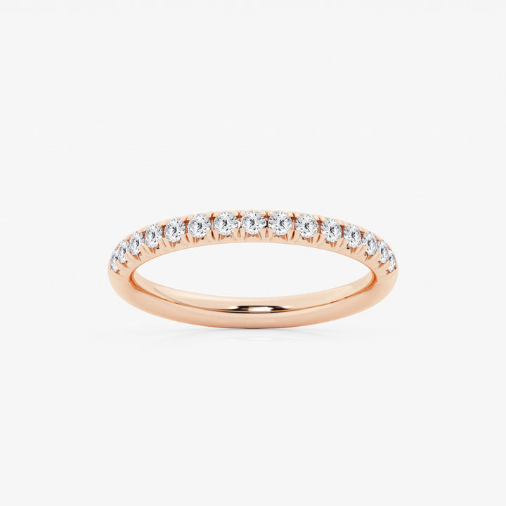 Uniora Round Lab-Grown Diamond Classic Wedding Band