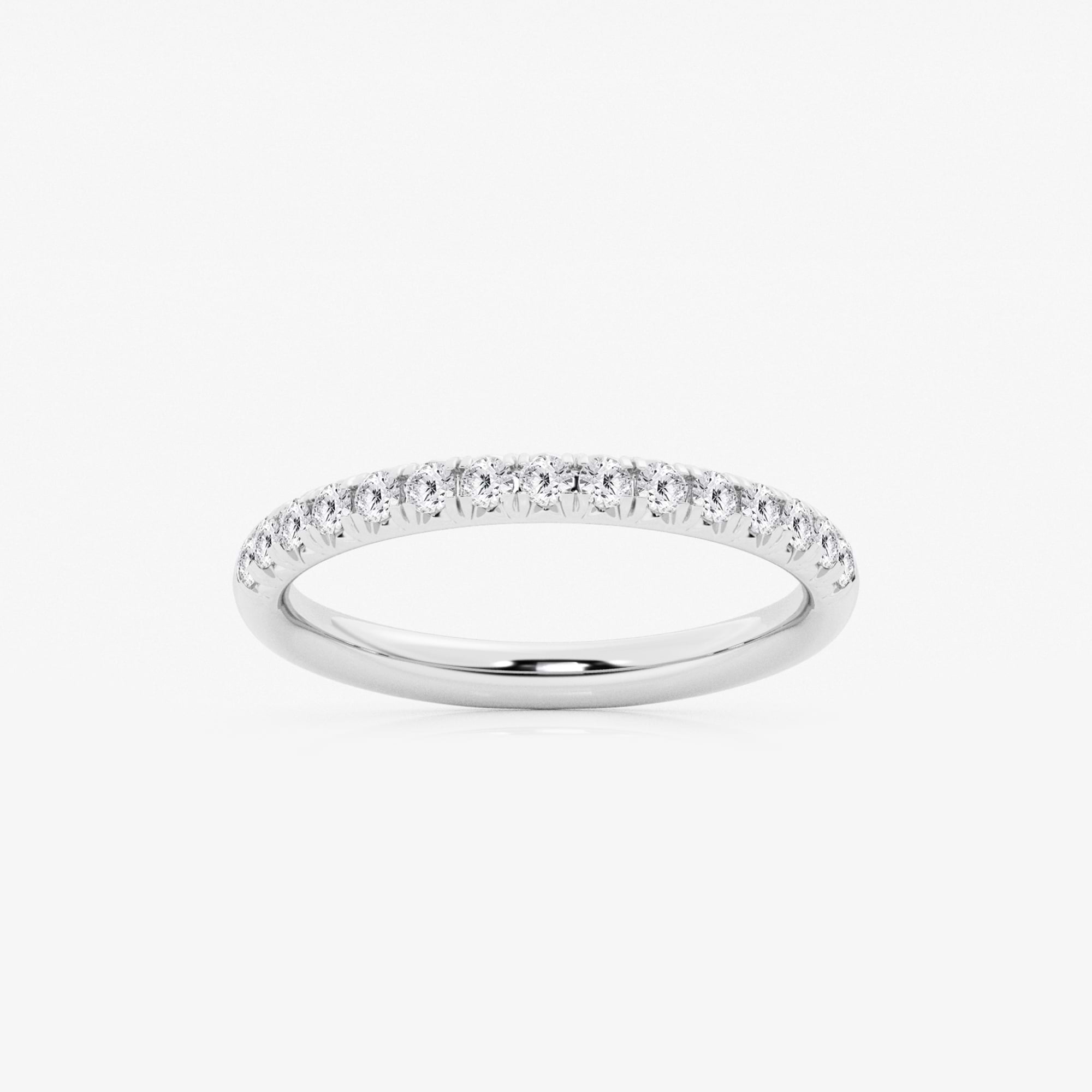 Uniora Round Lab-Grown Diamond Classic Wedding Band