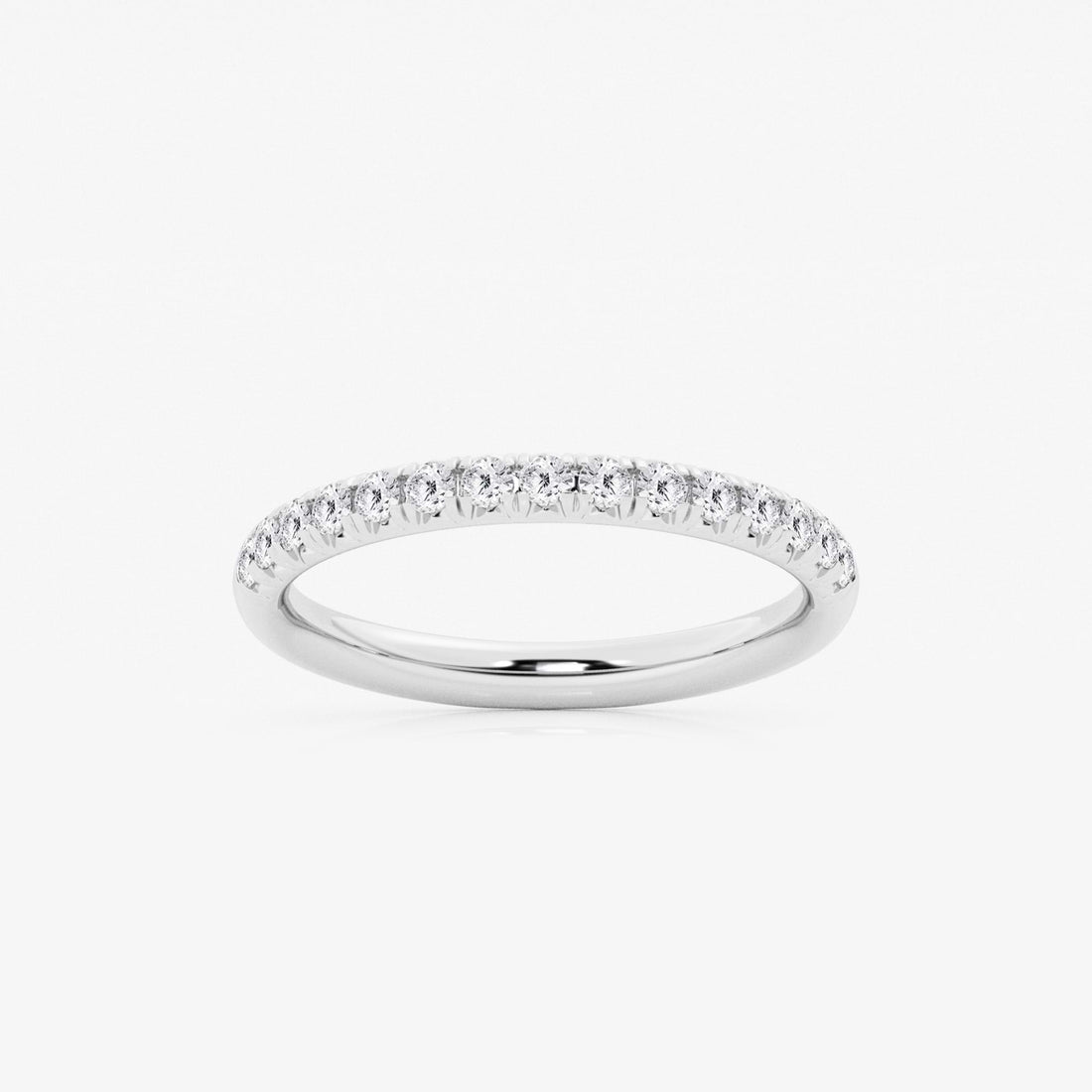 Uniora Round Lab-Grown Diamond Classic Wedding Band
