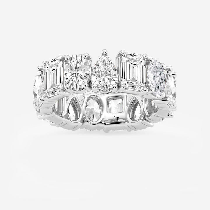 Trivera Luxe Multi-Shape Lab-Grown Diamond Eternity Band