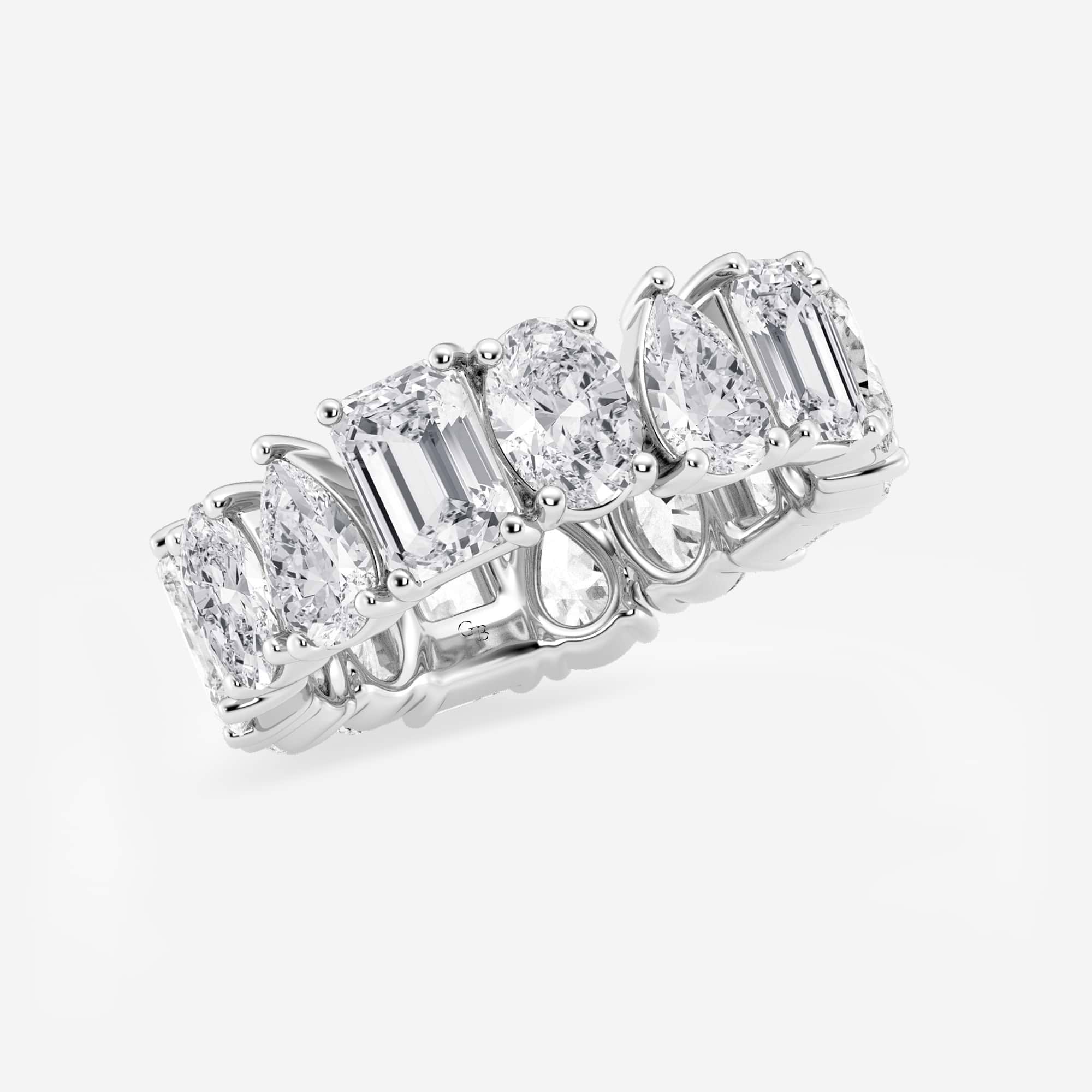 Trivera Luxe Multi-Shape Lab-Grown Diamond Eternity Band