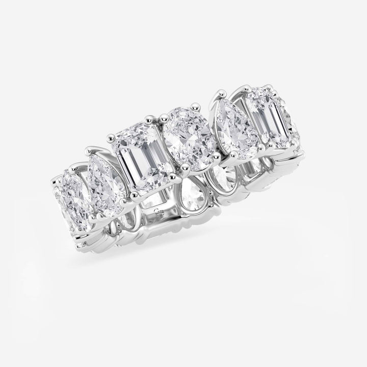 Trivera Luxe Multi-Shape Lab-Grown Diamond Eternity Band