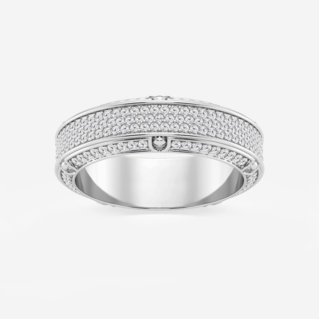 Full Eternity Round Diamond Lab Grown Band