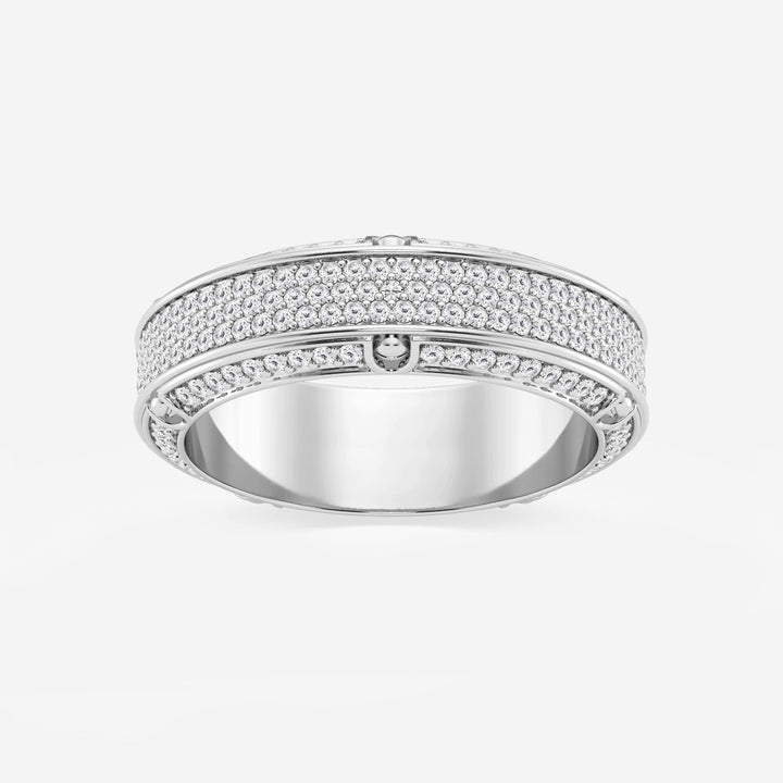 Full Eternity Round Diamond Lab Grown Band