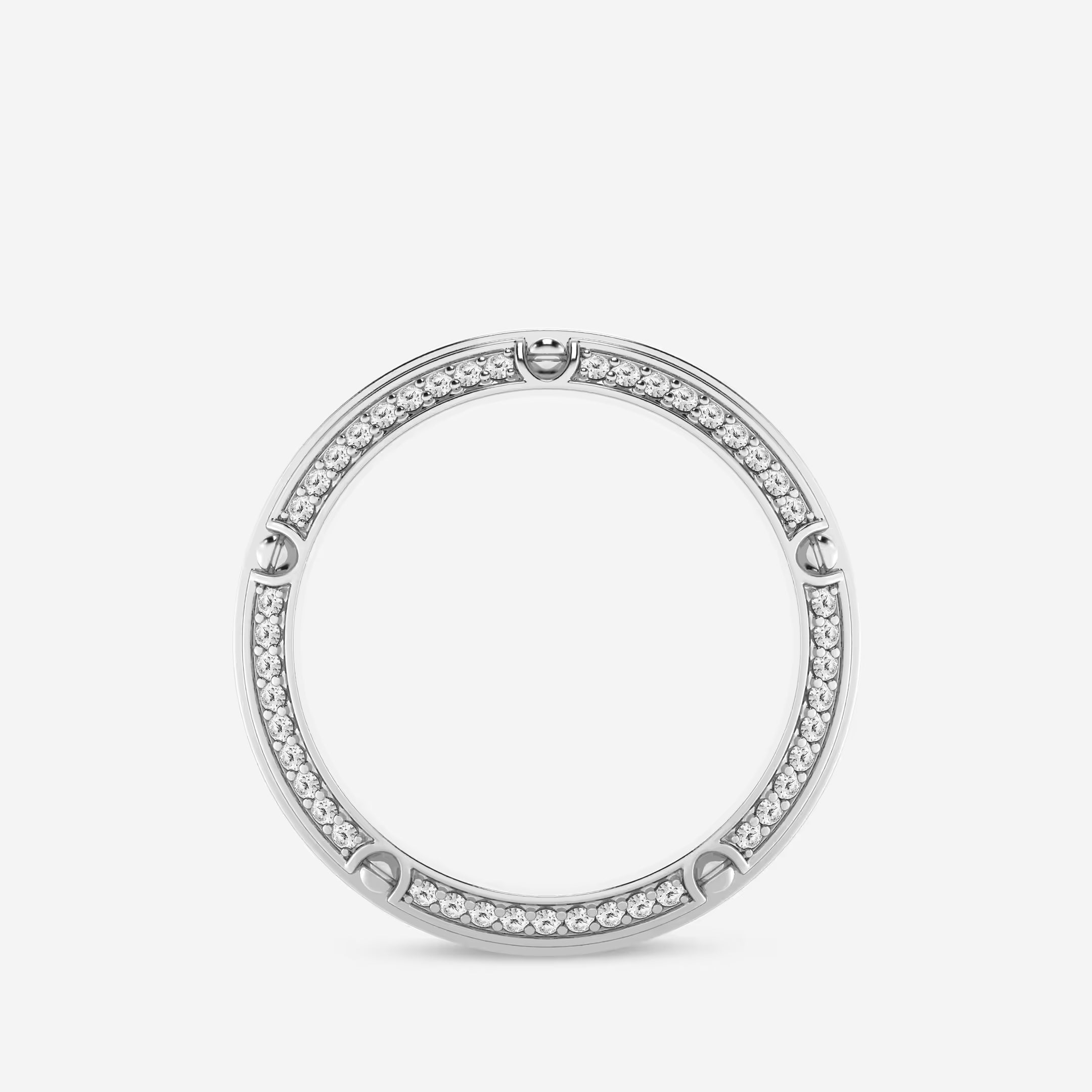 Full Eternity Round Diamond Lab Grown Band