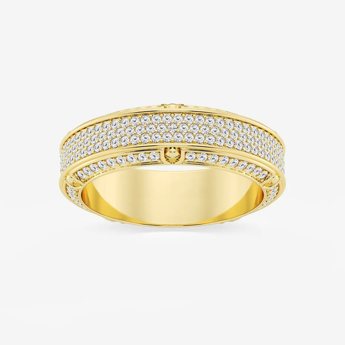 Full Eternity Round Diamond Lab Grown Band