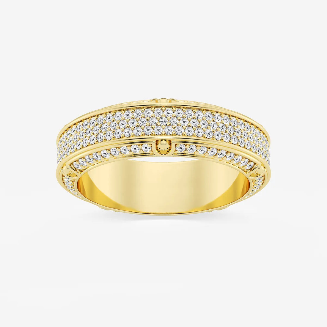 Full Eternity Round Diamond Lab Grown Band