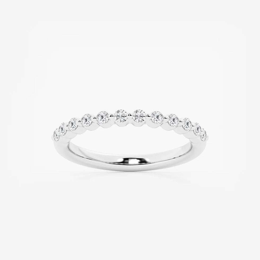Auréa Float Round Lab-Grown Diamond Floating Wedding Band