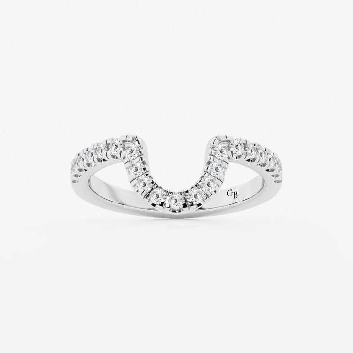 Aurelion Classic Round Lab-Grown Diamond Prong Set Wedding Band