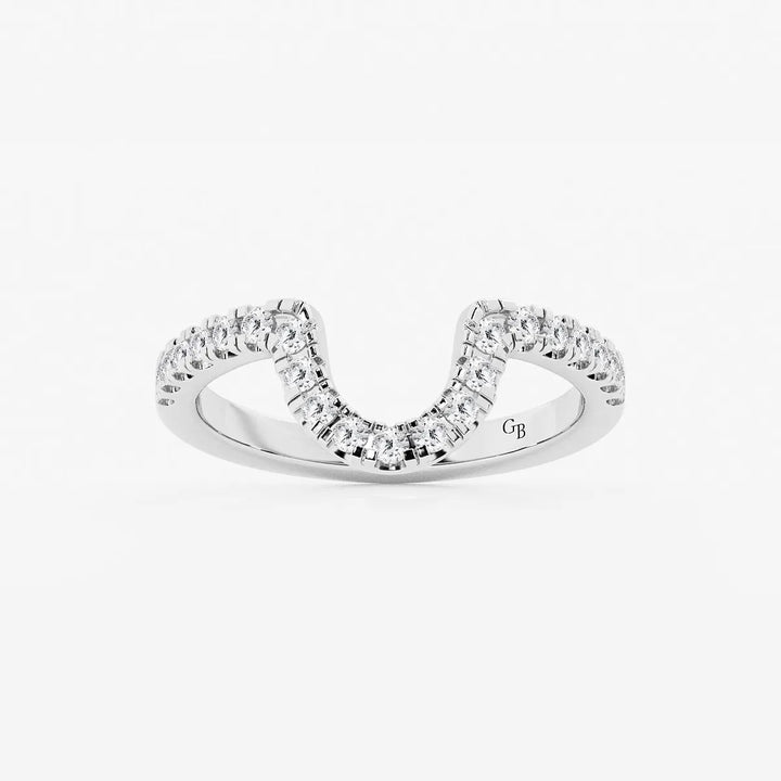 Aurelion Classic Round Lab-Grown Diamond Prong Set Wedding Band