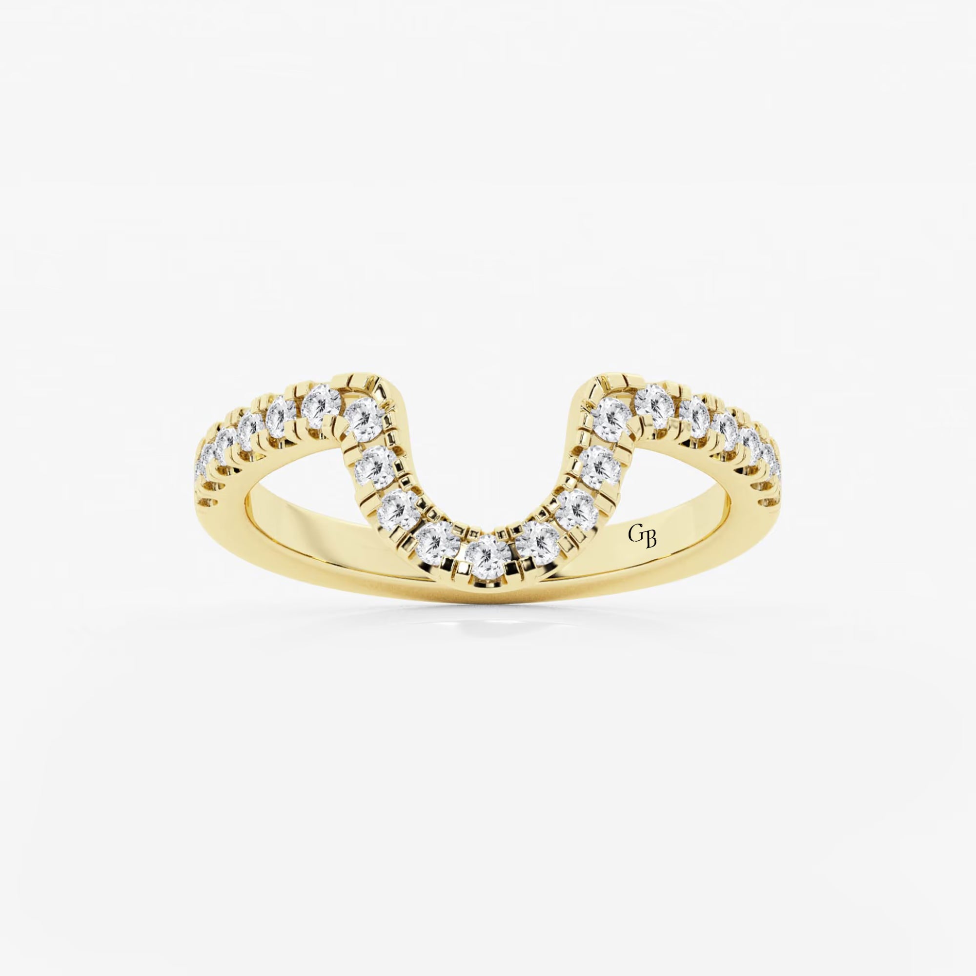 Aurelion Classic Round Lab-Grown Diamond Prong Set Wedding Band