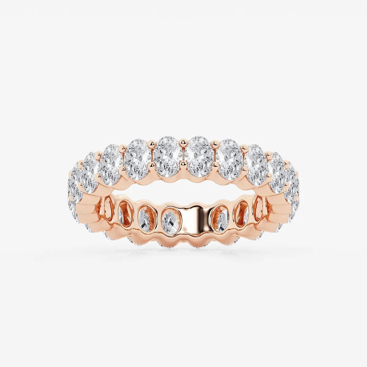 Aurelia Oval Lab-Grown Diamond Eternity Band